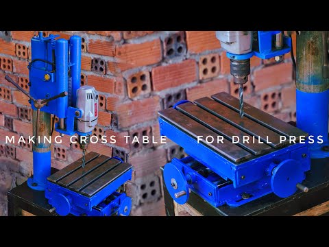 Making Cross Table For Homemade Drill Press