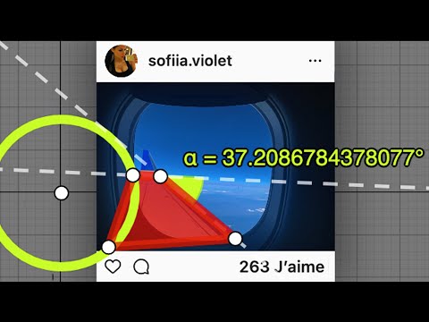 J’ai retracé un compte insta grâce à la trigonométrie
