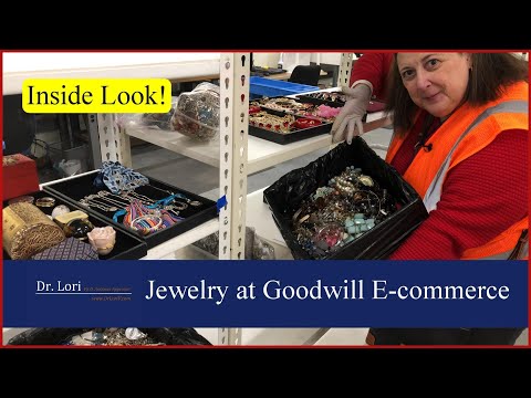 Inside Look! Jewelry at Goodwill E-commerce: Costume, Pearls, Malachite - Thrift with Me Dr. Lori