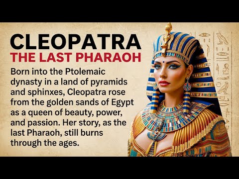 Cleopatra's Story | Learn English Through Story 🔥| Improve Your Listening