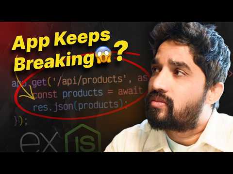 Handle Errors like a Pro in Express.js 🔥 | Explained in Hindi | Day 19/100