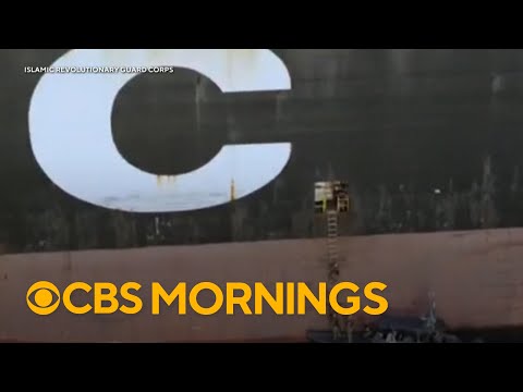 Iran releases video appearing to show seizure of 2 ships in Strait of Hormuz