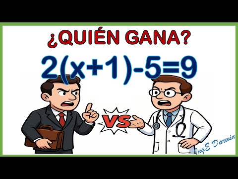 Abogado vs Médico: 2 formas interesantes para despejar ecuaciones de primer grado. 😳