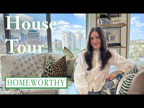 HOUSE TOUR | A Colorful Apartment with Grand Millennial Charm in Los Angeles