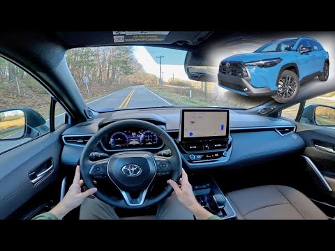 New Corolla Cross XLE ASMR - Driving Impressions and Walkaround