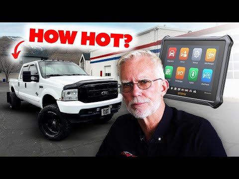 We Plugged In a CHEAP Scanner (Otofix D1 Lite) to Save a NEW Engine That's Running HOT…