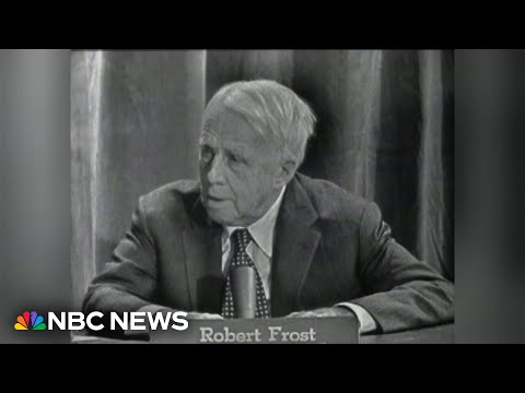 Robert Frost reveals the poem that defines America: Meet the Press Archive