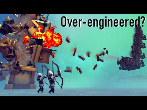 Decimating Besiege With my Over-Engineered Flamethrower