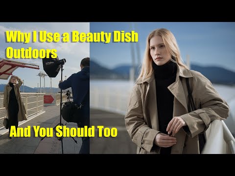Why I use Beauty Dish for portrait photography outdoors and you should too