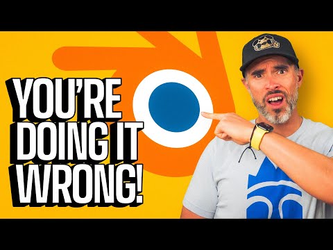 You're Learning Blender Wrong!