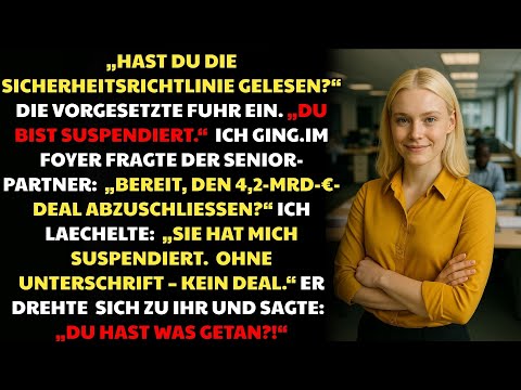 Fuehrungskraft Kuedigte Mich – Eine Unbekannte Klausel Zerstoerte Die 4,2-Mrd-€ Fusion