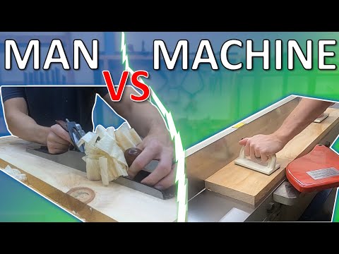 Stock Prep with Hand Plane vs Jointer/Planer