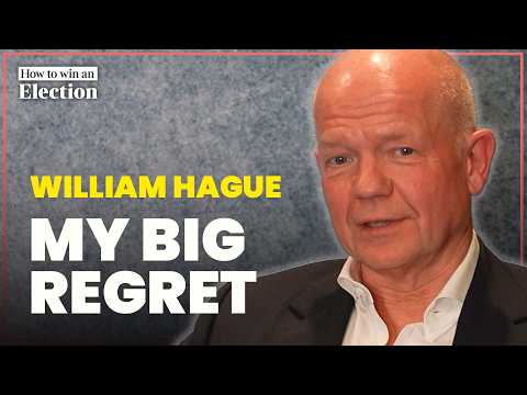 William Hague: I wish I’d taken that risk as Tory leader in 2001