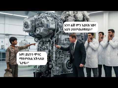ጫማ ጠራጊው ልጅ 100 ሚሊዮን ብር የሚያወጣውን ማሽን ሲጠግን መላው ዓለም ደነገጠ!