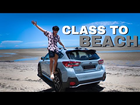 Driving From City to Beach In The Subaru XV | Vlog