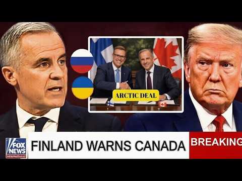 JUST IN: Finland's President Just Flew to Ottawa With a Warning About Trump Canada Can't Ignore