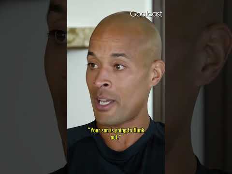 David Goggins finally opens up about a humiliating secret he hid from the world | pt.4 | #shorts