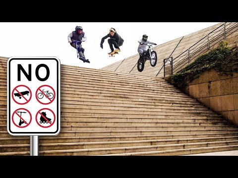 Why Everyone tries this MASSIVE 25 Stair...