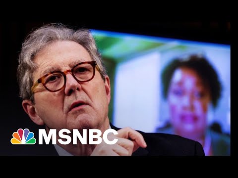 Sen. John Kennedy Tries (And Fails) To Stump Stacey Abrams | The 11th Hour | MSNBC