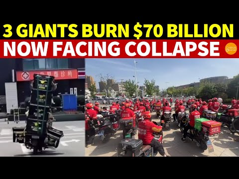 China’s Top 3 Food Delivery Giants Burn $70 Billion in 6 Months, Now Facing Collapse