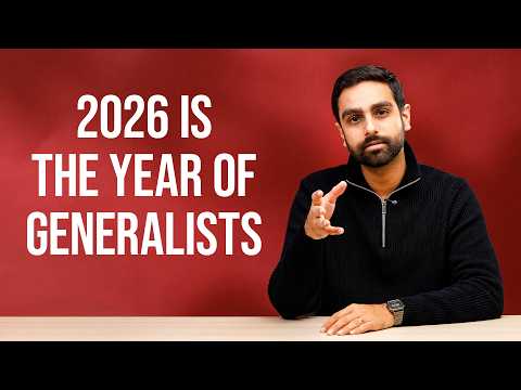 Why "Generalists" Make More Money Than Specialists | 2026 Strategy