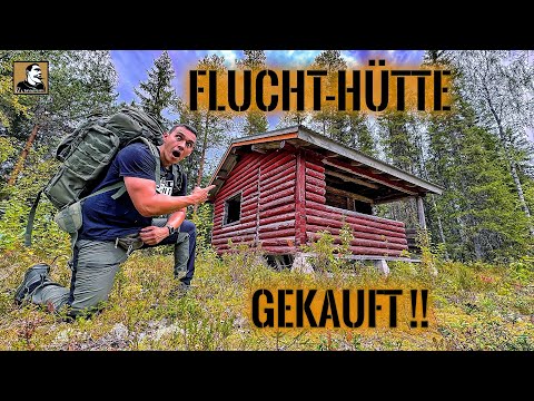 FLUCHTHÜTTE GEKAUFT in SCHWEDEN | NEUES Projekt beginnt | Survival Mattin
