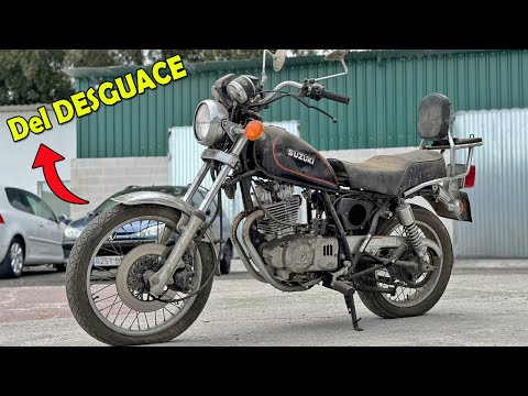 I RESTORE a SCRAPED MOTORCYCLE | SUZUKI GN 250