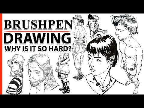 HOW TO DRAW BETTER WITH A BRUSHPEN