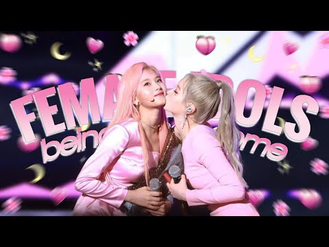 female idols being wholesome #3