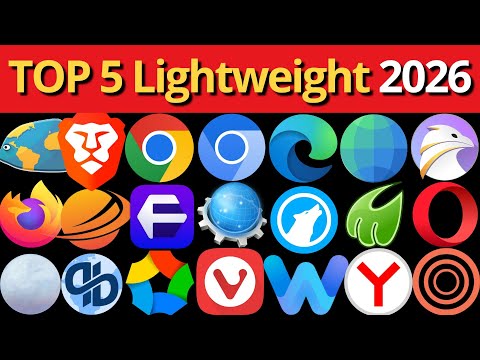 Top 5 Lightweight Browsers 2026 – Tested & Ranked #browser #lowenddevice #linux