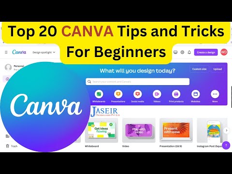 Top 20 Quick Canva Tips and Tricks for Beginners #jaseir #shorts #refresh #computer #viralshort
