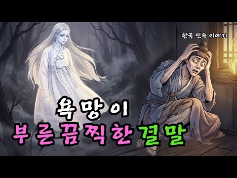 산속에서 만난 절세미녀를 겁탈하고 재물을 훔쳐 달아난 한량이 매일 밤 가위눌림에 시달리다 결국 뼈만 남고 죽게 된 사연 | 무서운 옛날이야기 | 야담 | 민담  |  조선시대