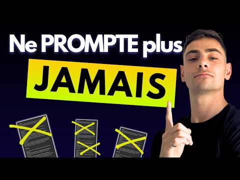 Tu n’écriras plus jamais tes PROMPT après cette vidéo ! (Tuto ChatGPT)