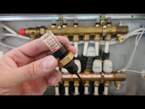 Underfloor heating repair/adjustment#underfloorheatingrepair