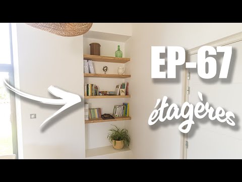 ÉTAGÈRES EN BOIS ! EP-67 - Rénovation