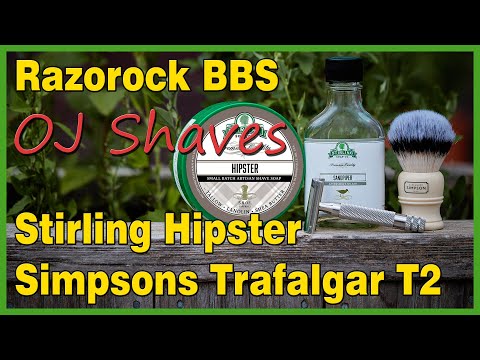 Stirling Hipster | Simpsons Trafalgar T2 Synthetic | Razorock BBS Standard