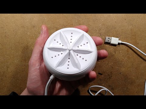 USB laundry machine for tiny (moist) Chinese panties.