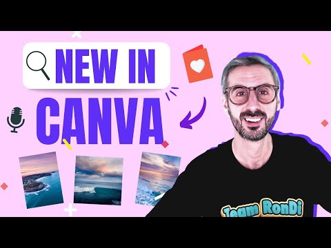 Gorgeous new Canva photos - Podcast - Valentines...  | What's HOT in Canva 🔥 [Ep. 01]