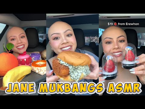 "Jane Mukbangs" ASMR TikTok Video Compilations | Mukbang Eating