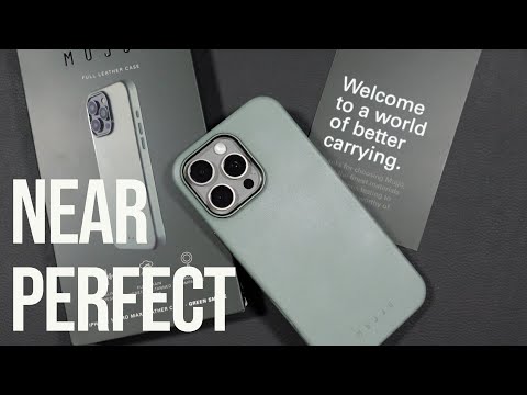 Mujjo Full Leather iPhone 16 Pro Max Case - Near Perfect!