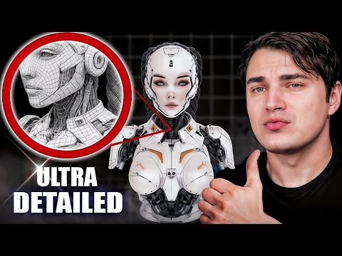 Ultra detailed 3D AI Just got better! - Hitem3D 1.5 Update!