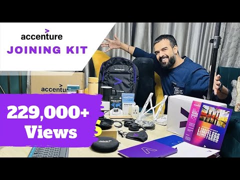 Accenture Joining Kit Accenture kit Accenture Welcome Kit Unboxing @Accenture joining kit