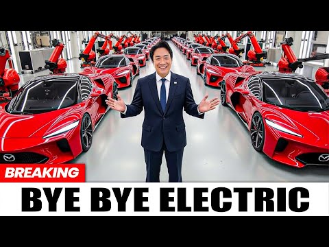 Mazda Just Dropped a Bombshell Our New Rotary Engine Will Destroy the Electric Vehicle Industry!