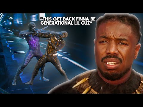 When BLACKPANTHER got BACK at KILLMONGER for his PRIDE