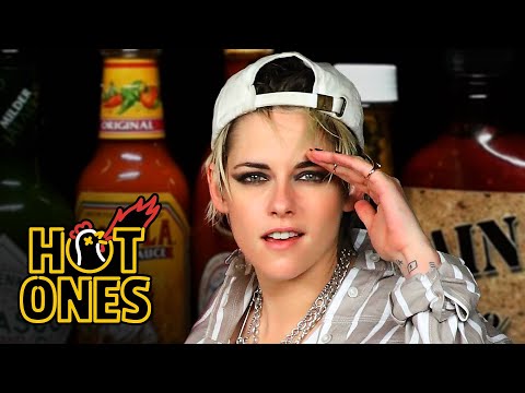 Kristen Stewart Brings the Angels to Eat Spicy Wings | Hot Ones