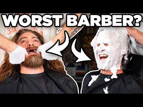 Trying The Weirdest New Barbershop Trends