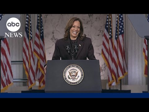 FULL SPEECH: Kamala Harris addresses nation after conceding election to Donald Trump