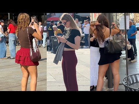 Walking in Italy 🇮🇹 | Elegant Ladies, Beautiful Views & a Relaxing Afternoon Walk