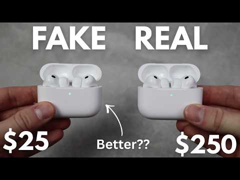Fake AirPods Pro 3 Better than the originals??
