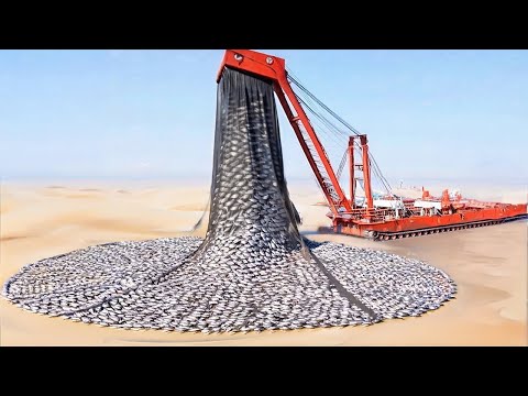 Китай Вывез Миллионы Рыб в Пустыню и Оставил на Год, Результат Был Невероятным